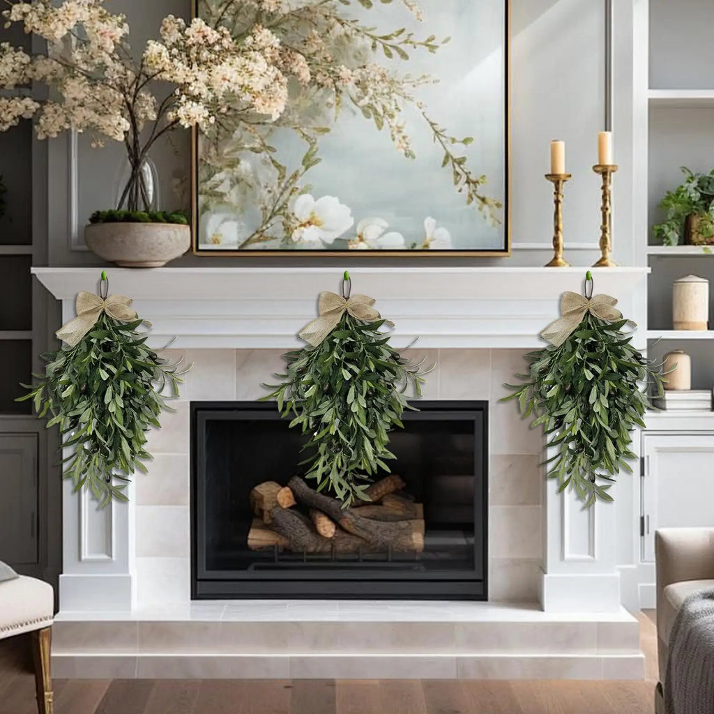 Konstgjord Olivbukett