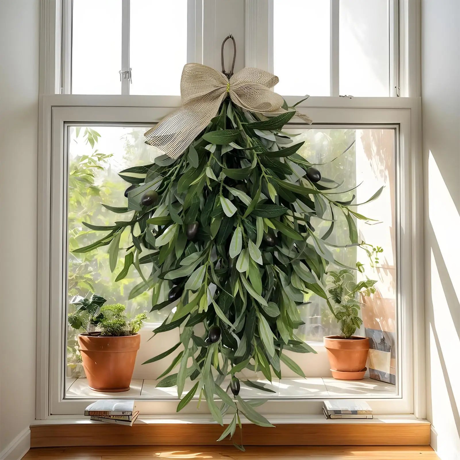 Konstgjord Olivbukett